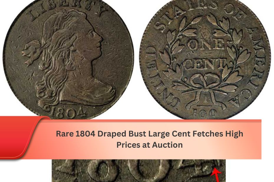 Rare 1804 Draped Bust Large Cent Fetches High Prices at Auction