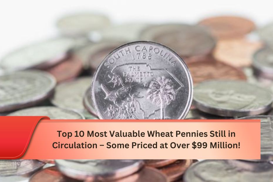 Top 10 Most Valuable Wheat Pennies Still in Circulation – Some Priced at Over $99 Million!