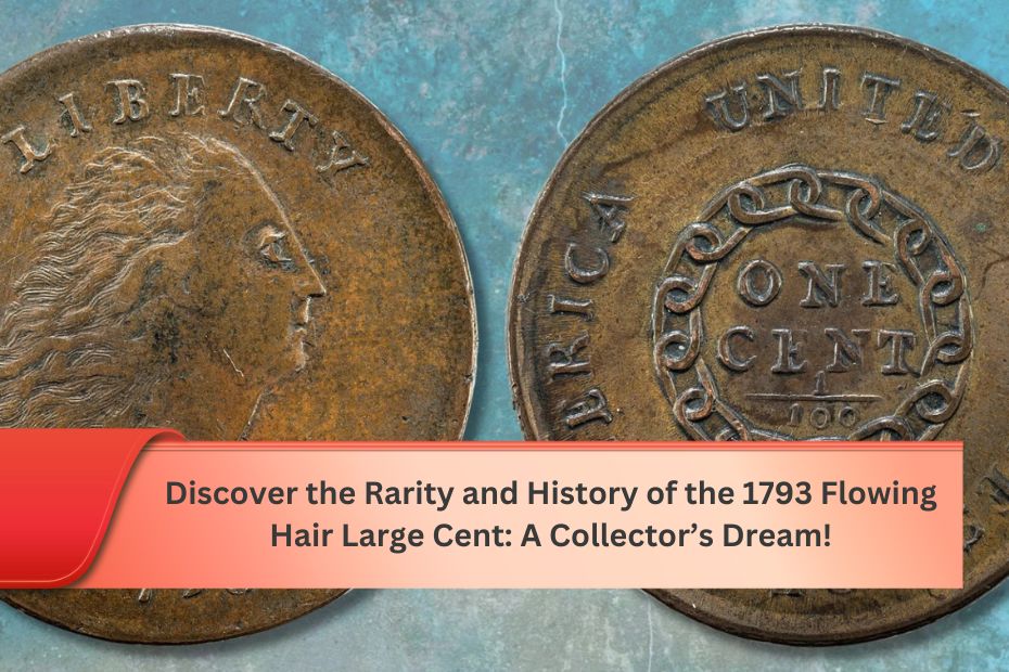 Discover the Rarity and History of the 1793 Flowing Hair Large Cent: A Collector’s Dream!