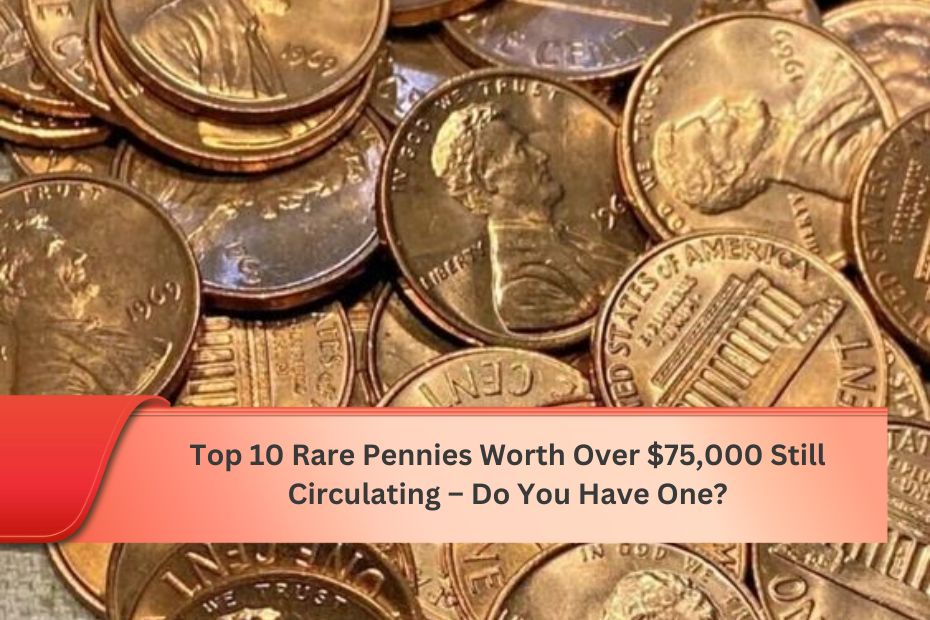 Top 10 Rare Pennies Worth Over $75,000 Still Circulating – Do You Have One?